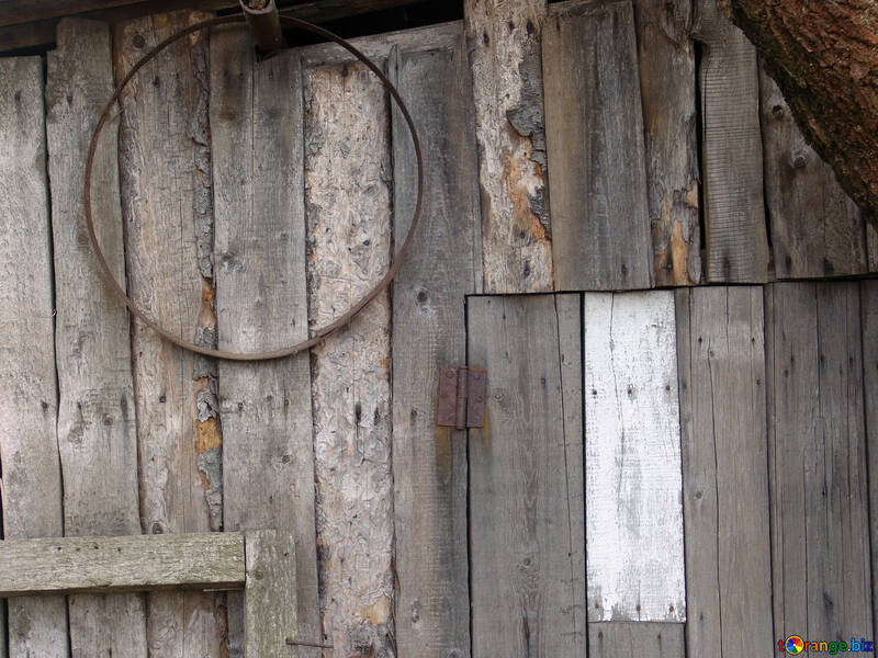 A wall of wooden shed. Texture №5319