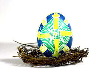 Easter egg  on nest №50265