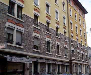 Schöne europäische Fassade №50064