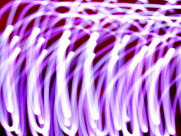 White neon lines with purple. №50544