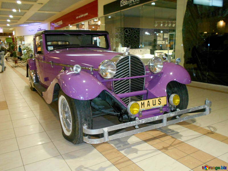 Old Car Purple №50303