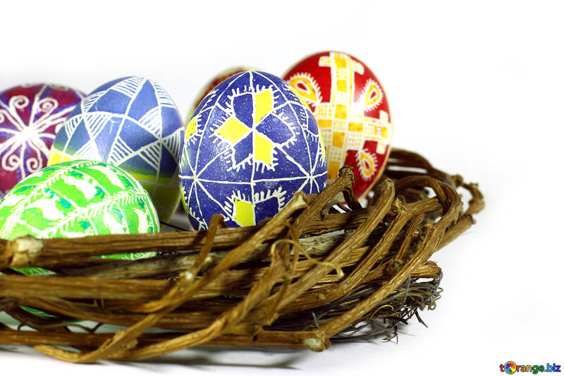 Easter balls eggs №50274