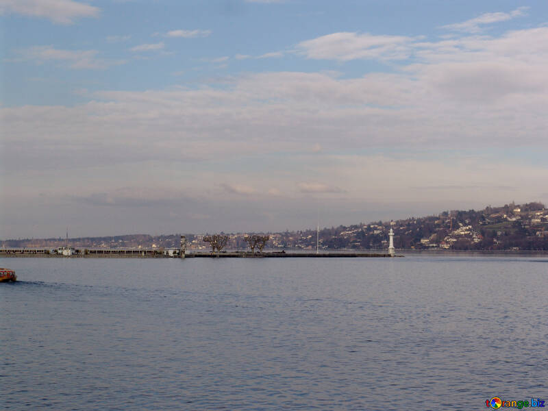 Будинки на березі озера в Женеві №50003