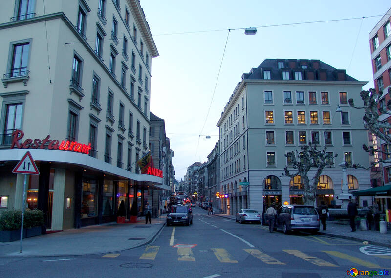 Old streets of Geneva №50194