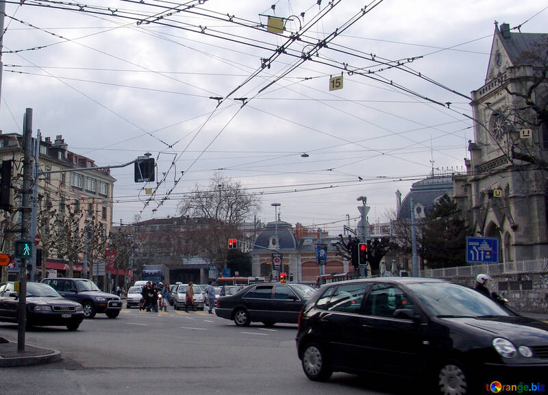 Road junctions in Geneva №50010