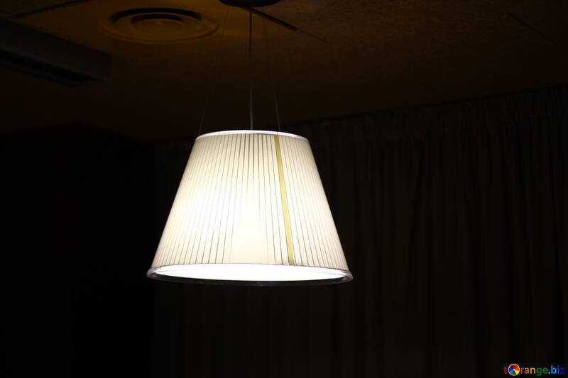 glowing lamp shade light №50418