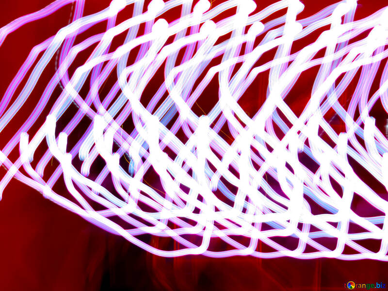 squiggly white lines on red background №50546