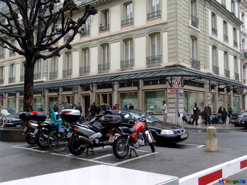 Motorcycle parking in Europe №50089