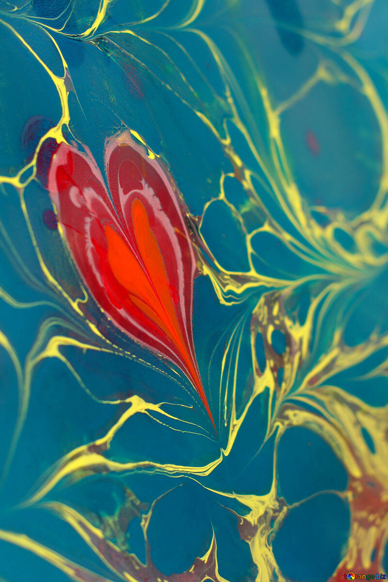 A Heart love swirl texture №50863