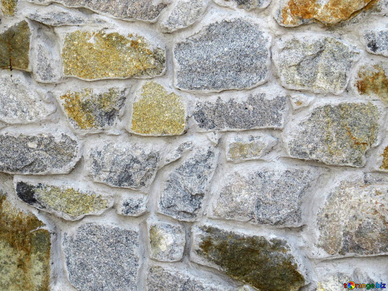 レンガの壁の石 №50521