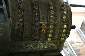 old cash register machine №51660