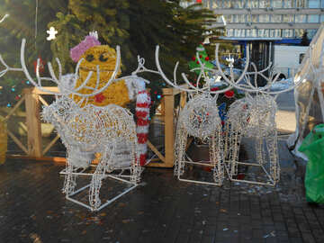 Christmas reindeer deer №51165