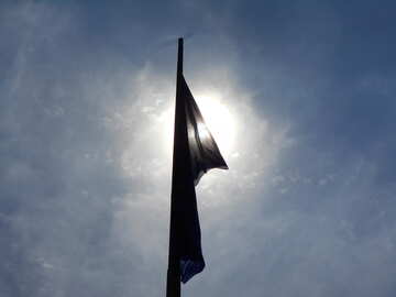 Flag and sun №51281