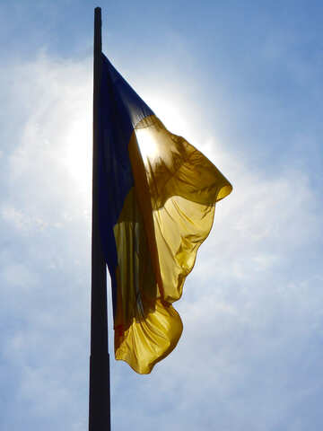 Flag in sun №51274
