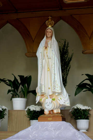 Virgin mary statue №51691
