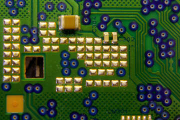 Elektronischer Chip der Hauptplatine