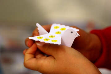 Paper  bird №51105