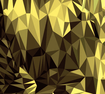 Fondo abstracto de polígono con triángulos №51578
