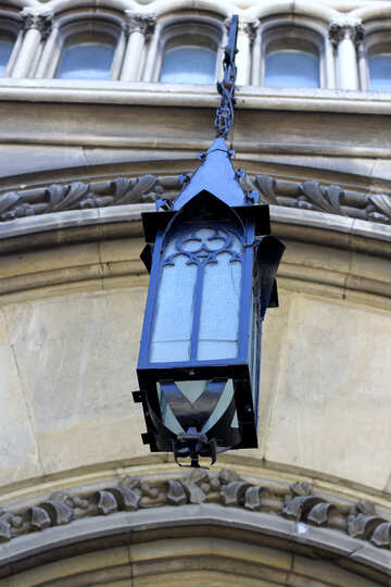 Lantern streetlight lamp №51676