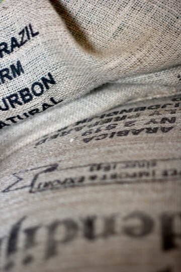 Etichetta abbigliamento caffè Brasile naturale №51955