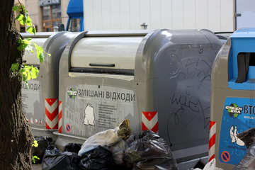 Trashbox garbage trash bin №51807