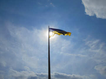 ウクライナの旗竿 №51262