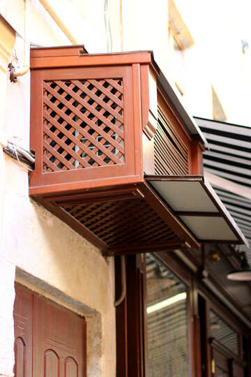 Balcone in legno №51890