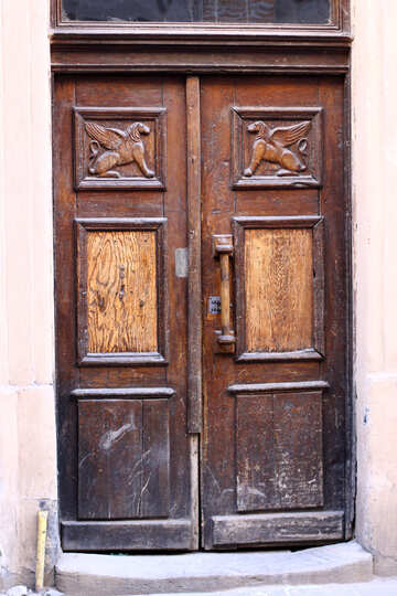 Wooden door №52000