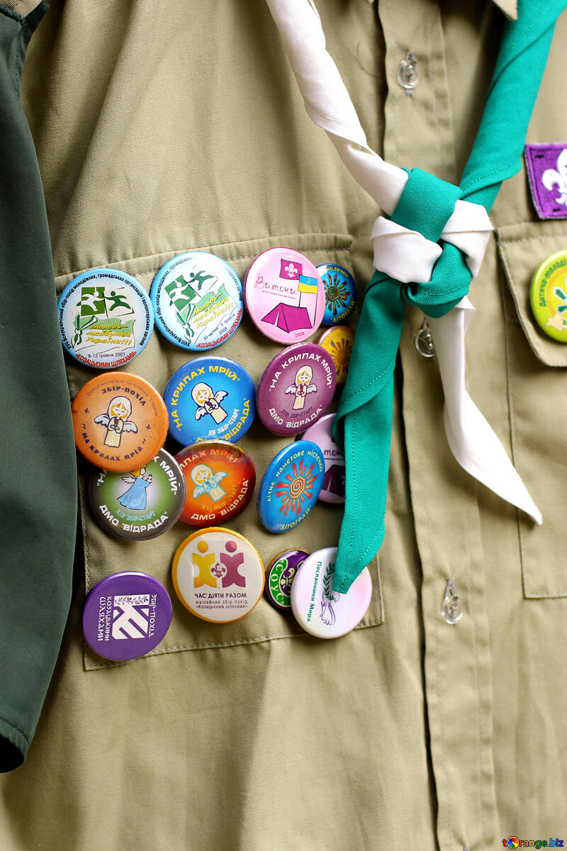 Botões escoteiros badges boyscout №51037