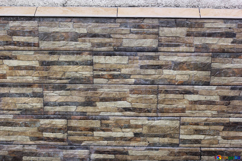 Strokes tiles brick wall texture №51730