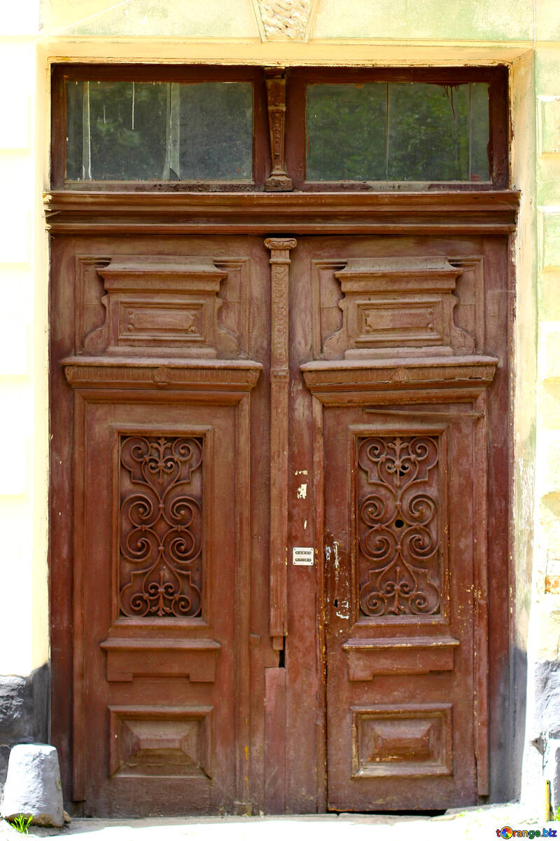 Textura de la puerta vieja №51747