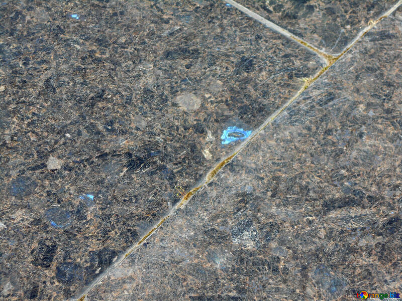 Felsen mit blauem Punktpflasterfußboden №51284