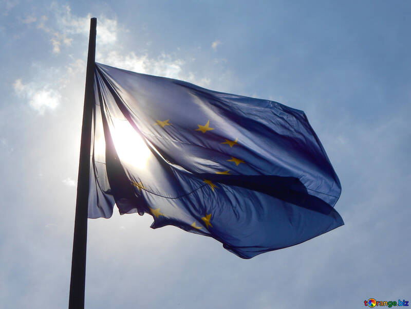 Bandiera dell`Unione Europea №51291