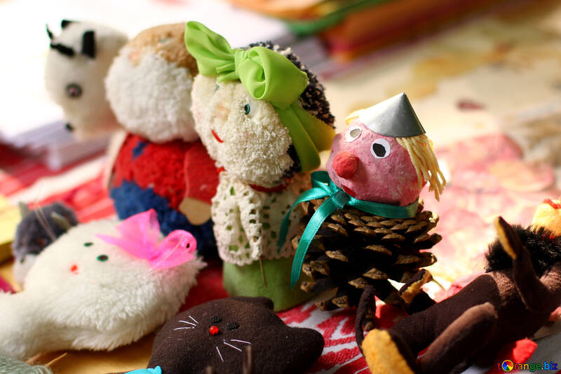Stuffed animals kids craft №51019