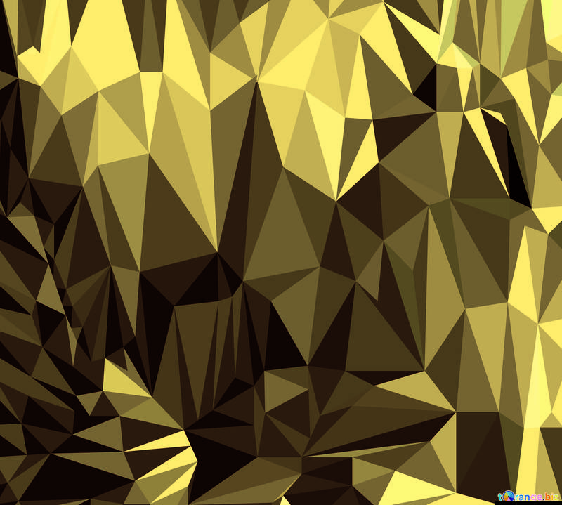 Polygon abstract background with triangles №51578