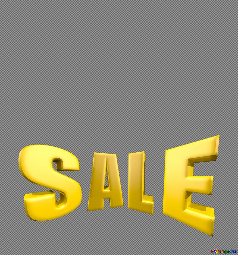 Sales discount promotion sale made of realistic 3d Gold letters collection for your unique selling poster, banner, discount, ads. №51550