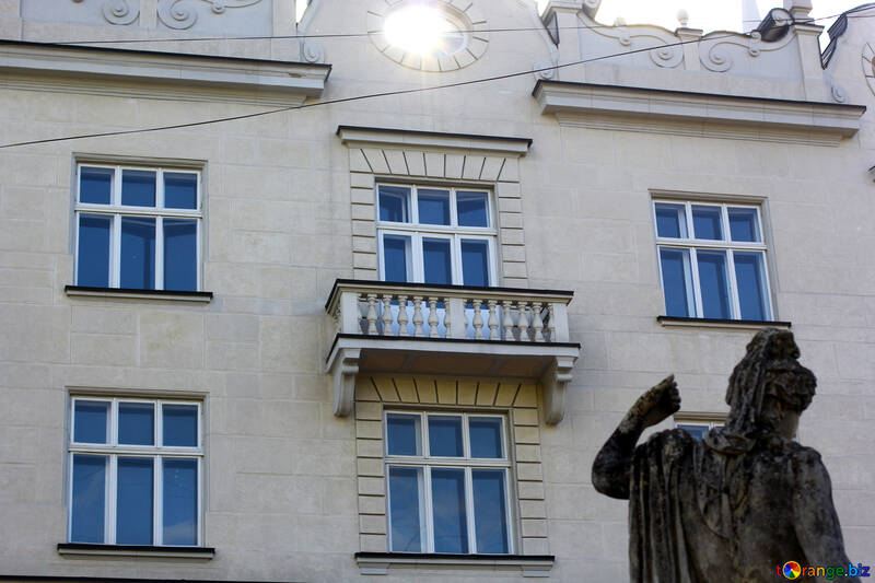 Windows und Statue Hausbau №51905
