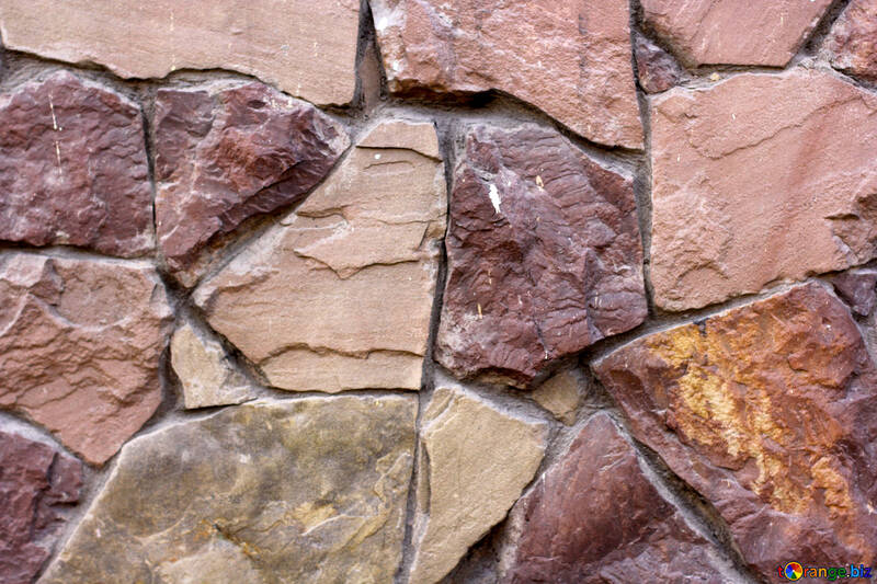 Rocks stone wall №51729