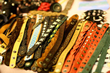 Bracelets couleurs de tissu Bande №52983