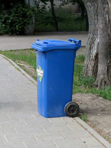 Trash can wheelie bin №52252
