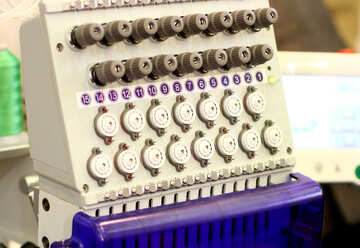 Boîte de boutons de commande radio de machine d`instrument de mode №52563