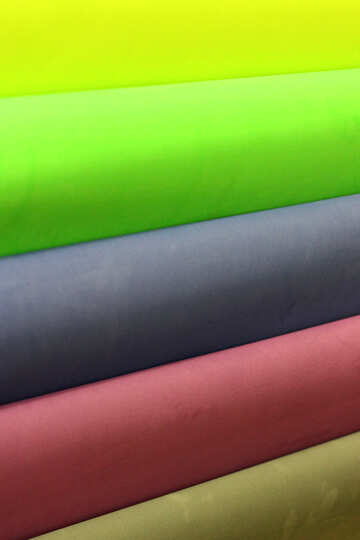 Stack of colored cloth №52727