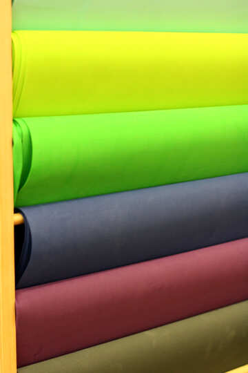 Rolls of paper or  fabric №52728