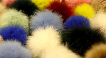 fluffy balls pom poms what is your favorite color