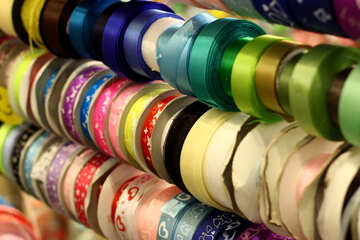 spools of ribbons №52780