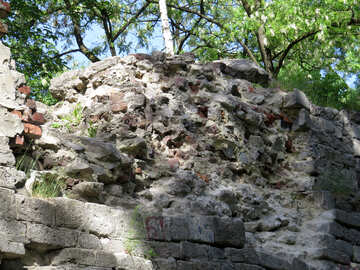 Rock stone wall №52066