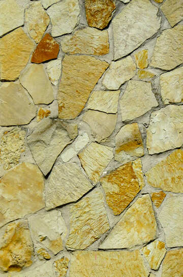 Wall of rocks stones №52061