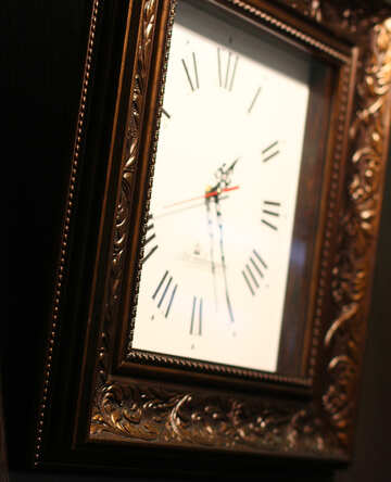 Watch clock retro style №52645