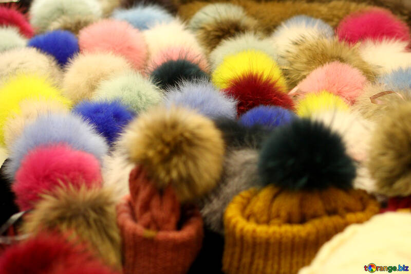 wool balls fluffy №52969