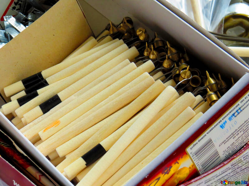 Box of  wooden pencil №52478